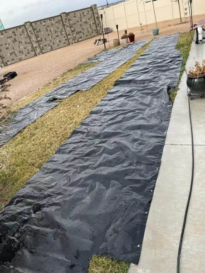 RV Skirting Washing